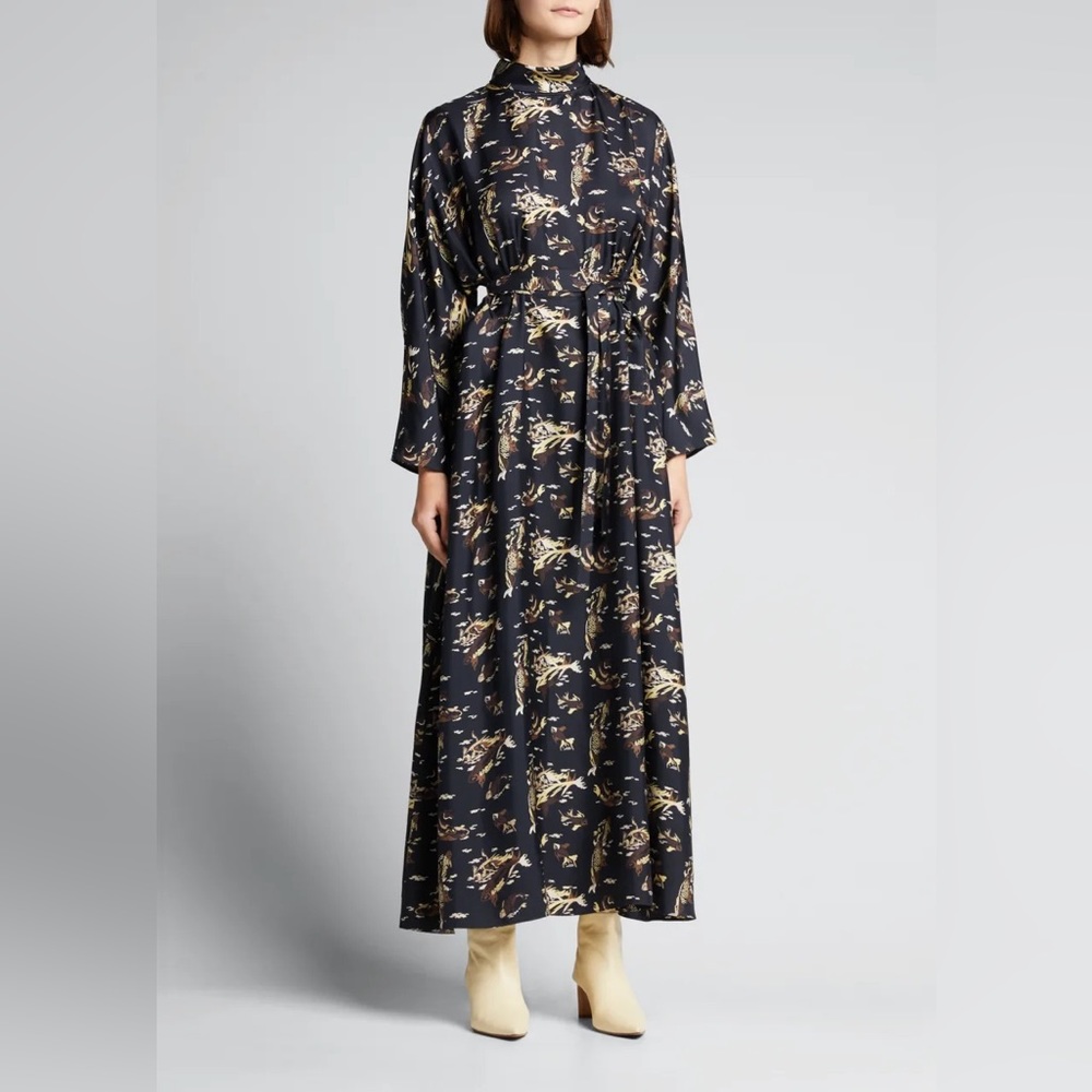 Khaite Marin dress in navy